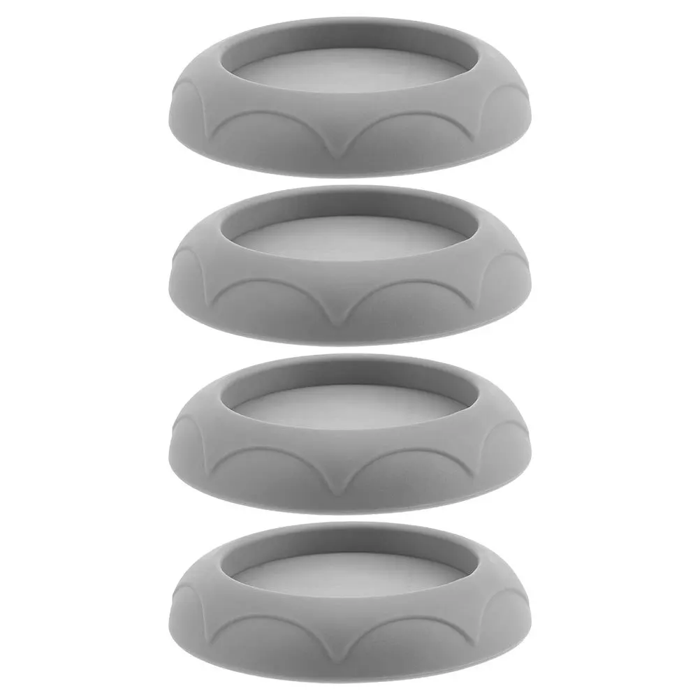 

4pcs Child Safety Protector Cups Grey For Baby Stair Guard Pressure Mounted Doorway Protection Wall Protector Safety Gate Parts