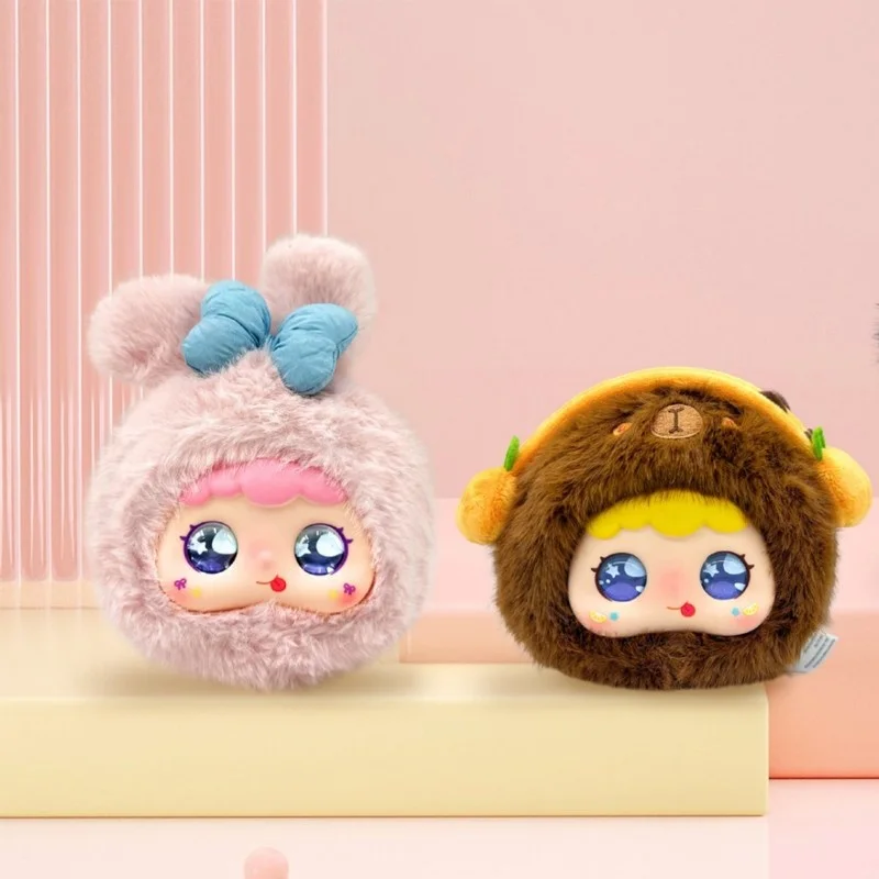 Ai Fluffy Pelúcia Interativa, Boneca Companheira de Conforto, Pingente de Coelho para Mochila, Enfeite Suspenso, Presente para Adultos