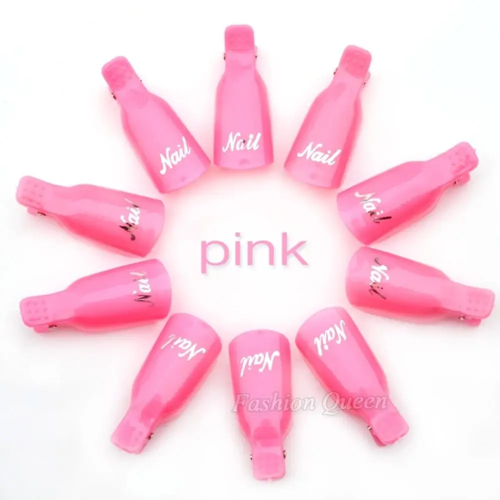 Heißer Tragbare Soak off Nagel Gel Clips UV Gel Polish Remover Wrap Werkzeuge Schönheit Acryl Nagel Pflege Werkzeuge DIY