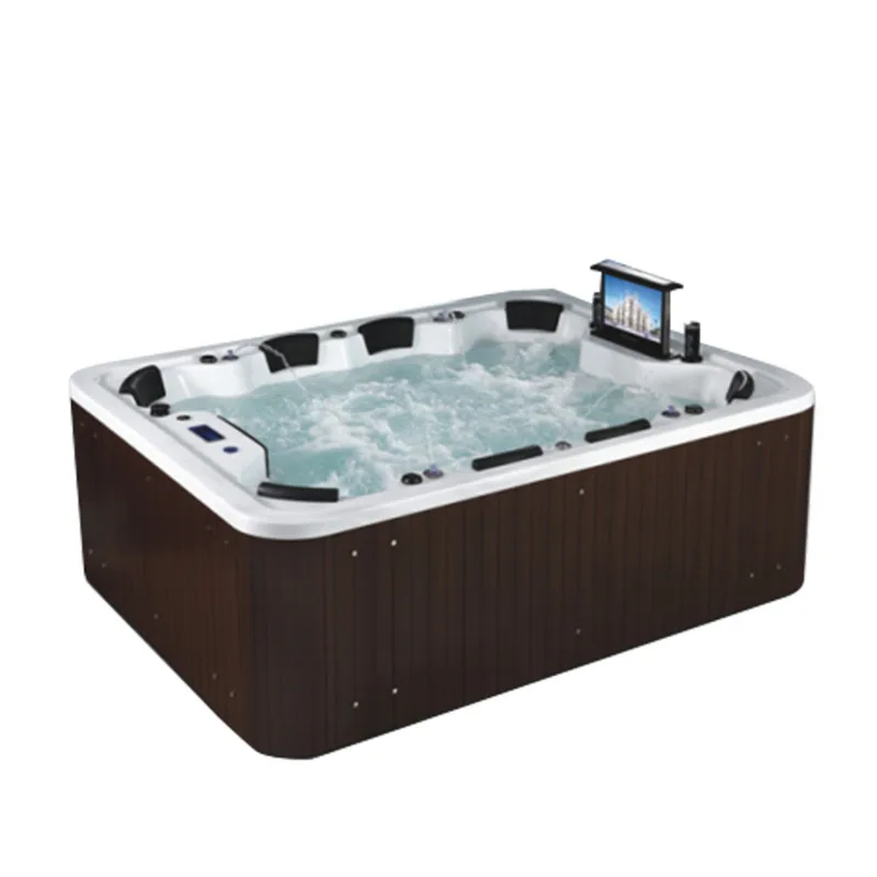 8 Seats Bathtubs Bathtubs & Whirlpools Outdoor Spa Pool Large Hot Tub Swim Spa Hot Tub Spa