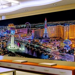 Big Size Diamond Painting Complete Kits Las Vegas City Scenery Diy Full Mosaic Embroidery Landscape Building Picture Wall Decor