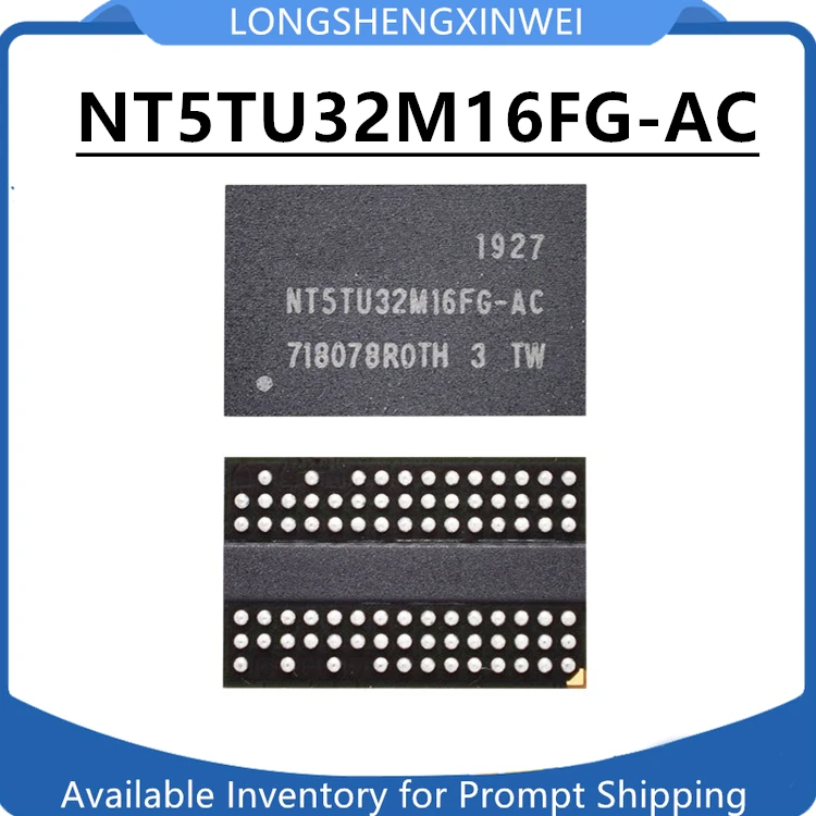 

1 шт. NT5TU32M16FG-AC NT5TU32M16FG IC флэш-чип памяти DDR2 512 МБ