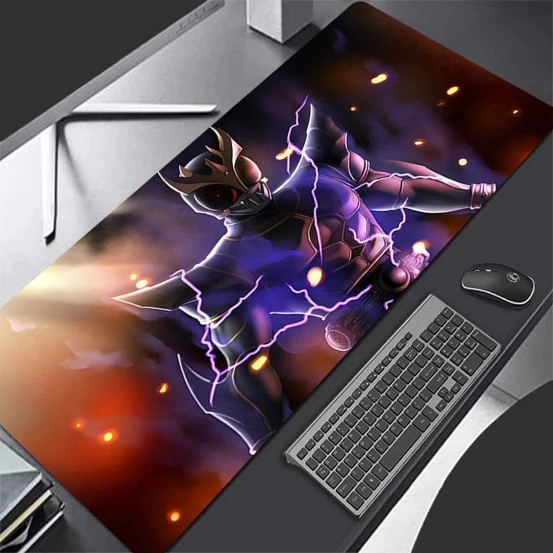 

Kamen Rider Kuuga Mouse Pad Large Computer Office Game Table Mats Rubber nonslip Gaming Keyboard coaster Long Desk Pads Mousepad