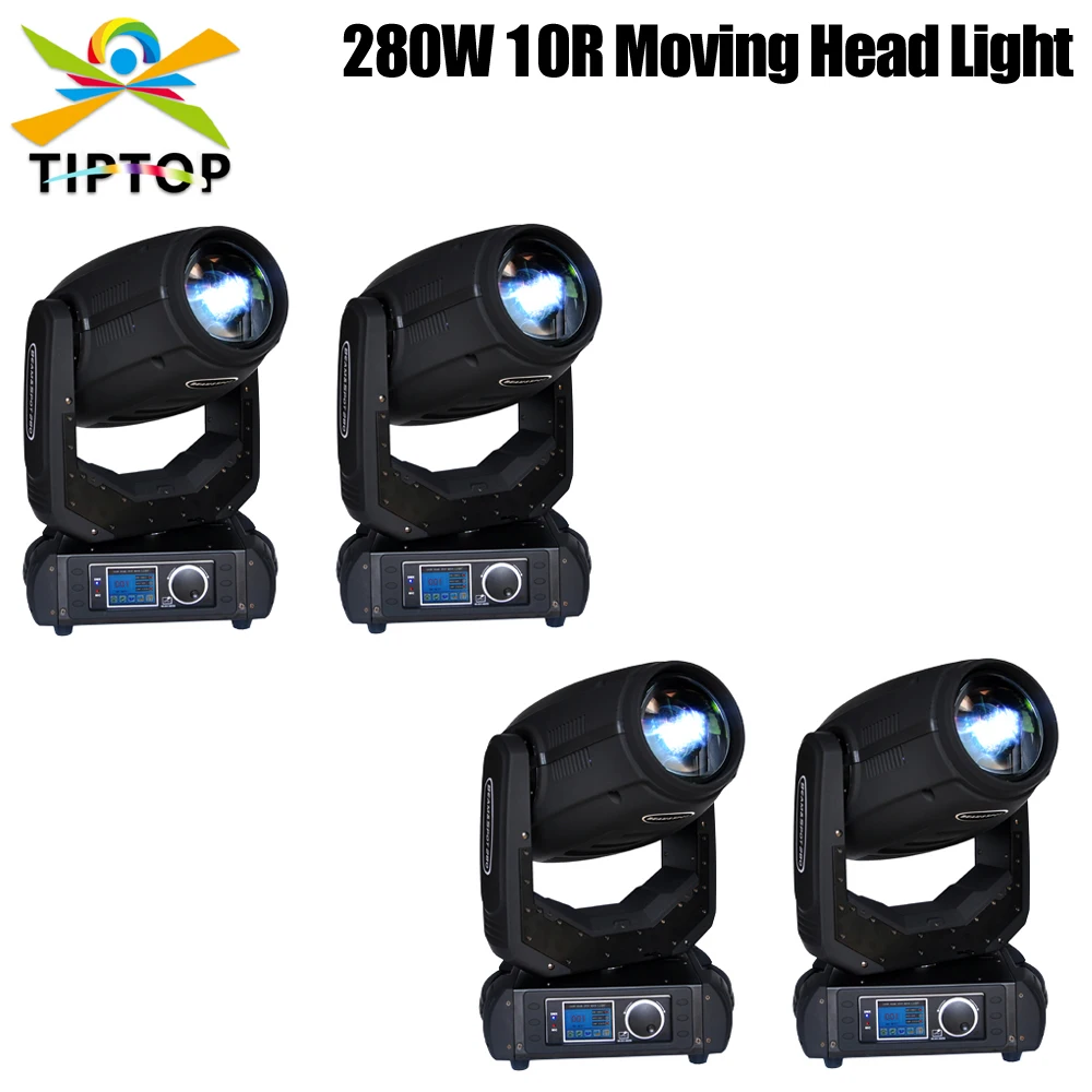 TIPTOP 4 Unit 17R 350W Spot Beam Wash 3IN1 Moving Head Light Big Size Colorful Beam/Gobo Pattern Effect Frost Lens Wash Effect