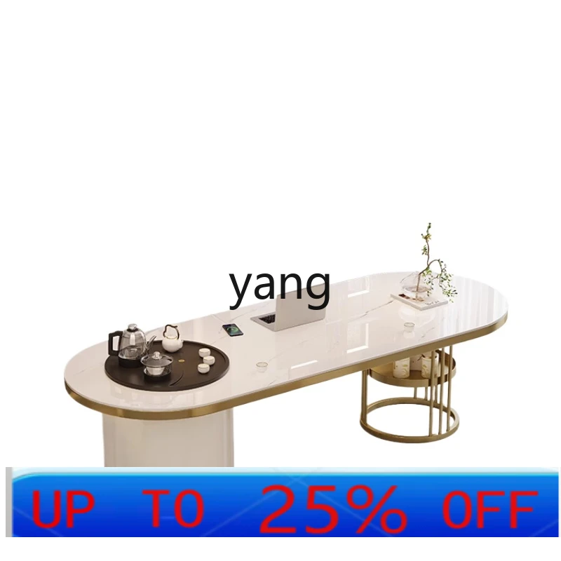 

CX modern high-end beauty salon reception negotiation table office integrated tea table