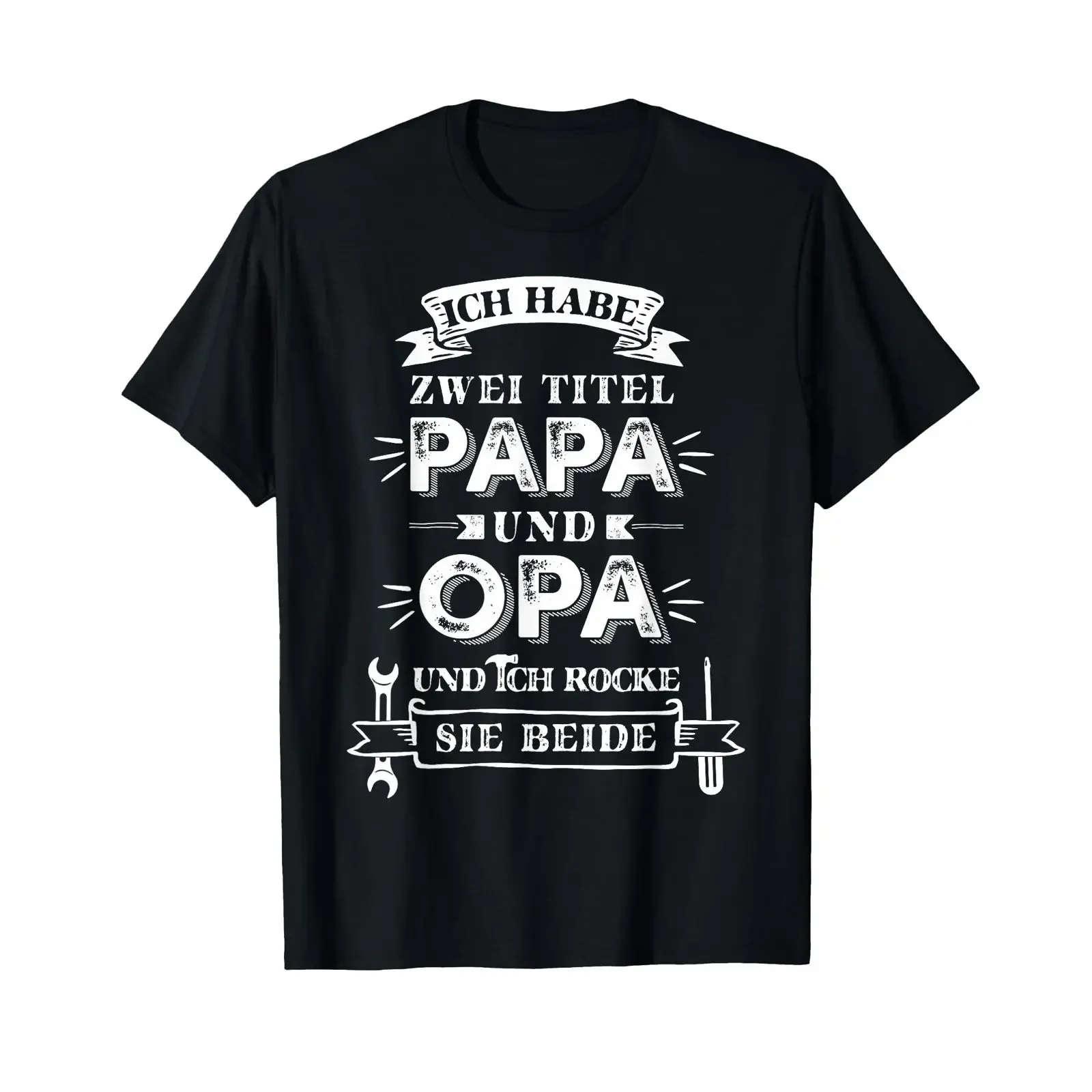 Grandpa Papa Funny s Grandfather Saying T Shirt black vintage Washed Unisex Comfortable Slightly Top For Everyday Wear