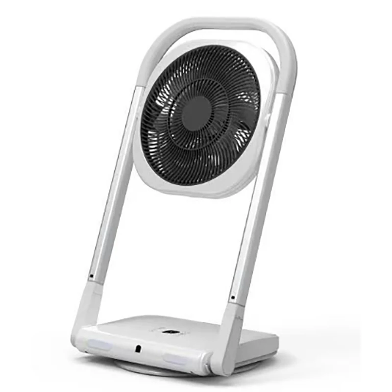 Portable Air Cooling Fan 180 Degree Retractable Foldable Oscillating Remote Control Fan Base Air Cooler