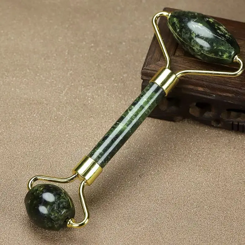 Yao Wang Stone Hidden Jade Serpentine Massage Stick Eye Mask Bracelet Pendant Face Massager Handle Couple Model