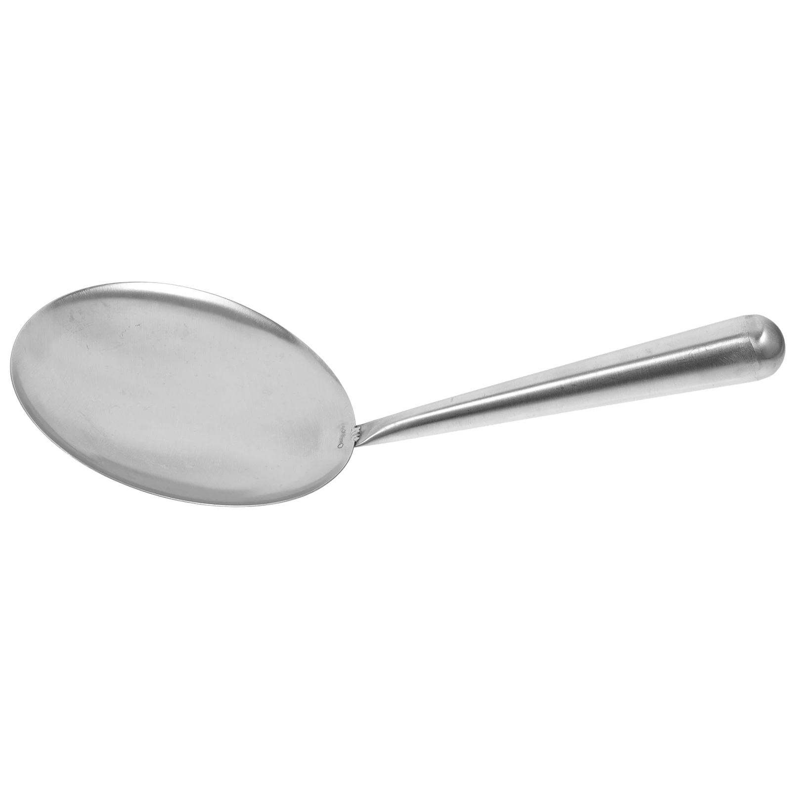 

Stainless Steel Tofu Brain Scooper Ergonomic Design For Rice Desserts Jelly Bean Curd Kitchen Serving Spoon Flat