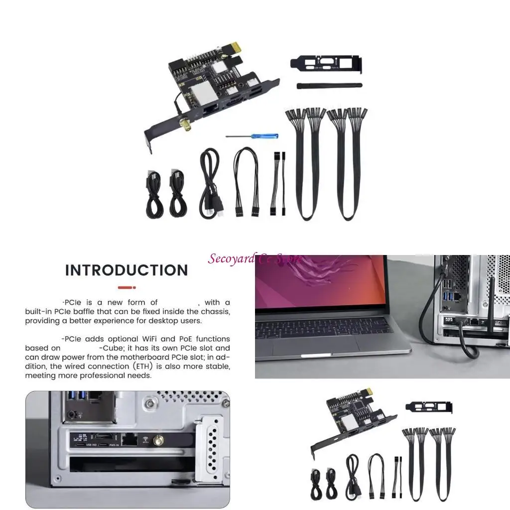 

N3UC Complete KVM PCIe Basic PCIe для улучшения опыта настольного компьютера