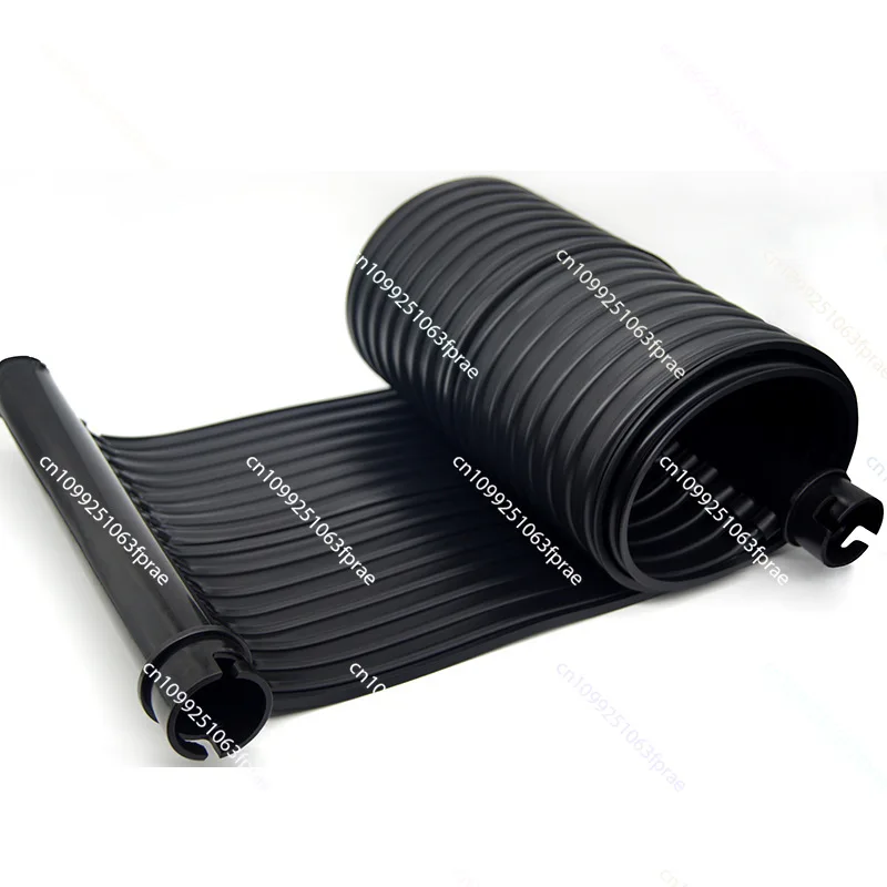 

Swimming Pool Solar Hot Water Heater Mat Panel NBR Pool Heater Black Rubber Solar Heating Mat Sun Energy Mat Length 3m