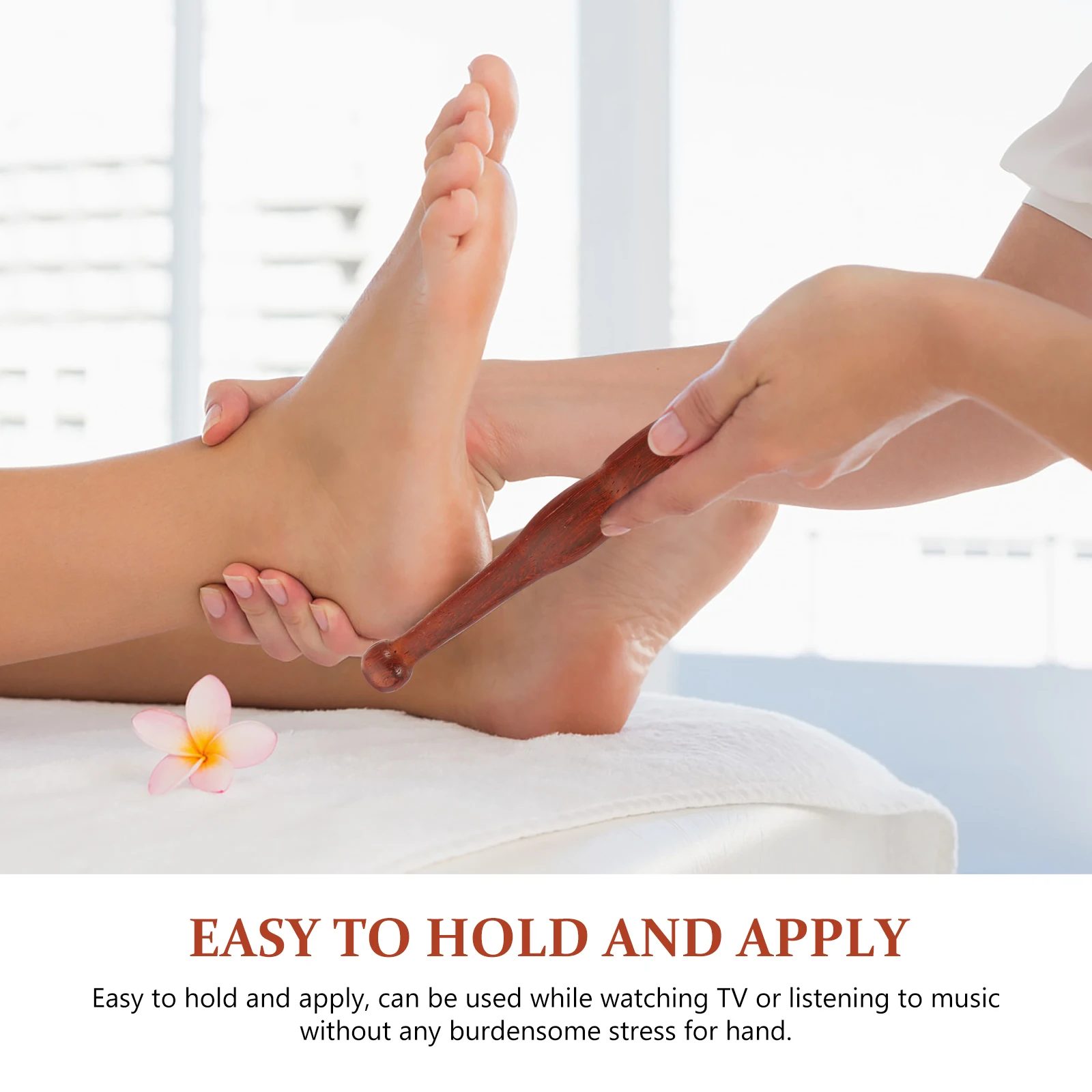 

3 шт., рефлексологические массажные палочки для ног, деревянный массажер для акупунктурных точек, способствующий кровообращение, облегчает боль в ногах, домашняя терапия