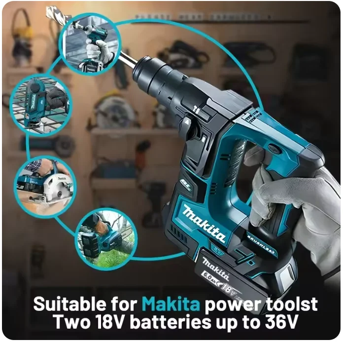 

Оригинальный аккумулятор Makita 18V 6.0AH 3.0AH, зарядное устройство Makita 18V, аккумулятор для электроинструментов BL1860B BL1830B.