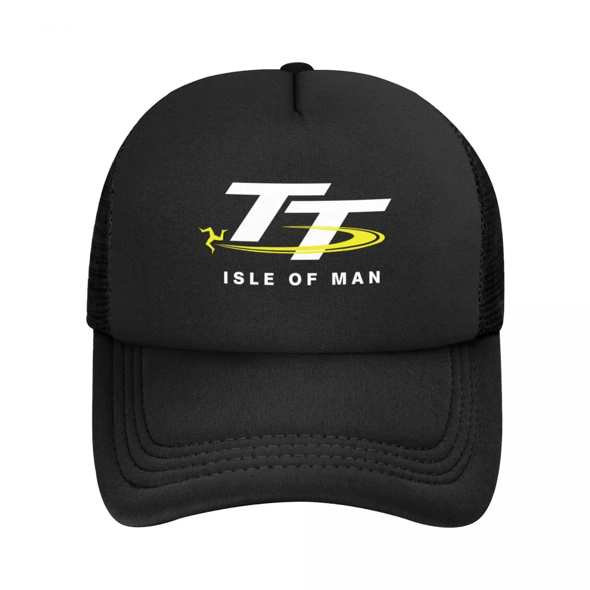 Isle Of Man Baseball Caps Mesh Hats Activities Outdoor Adult Caps