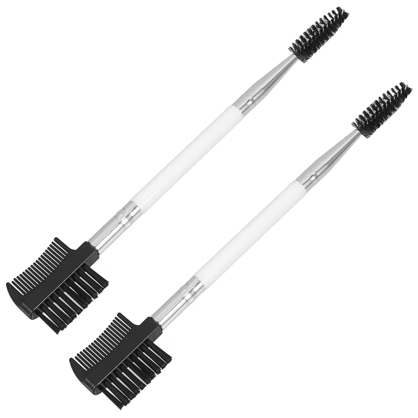 

2pcs Dog Eye Comb Double-Ended Grooming Brush Fine Grinding Sturdy Comb Teeth Smooth Surface Pet Hair Removal Tool For Small