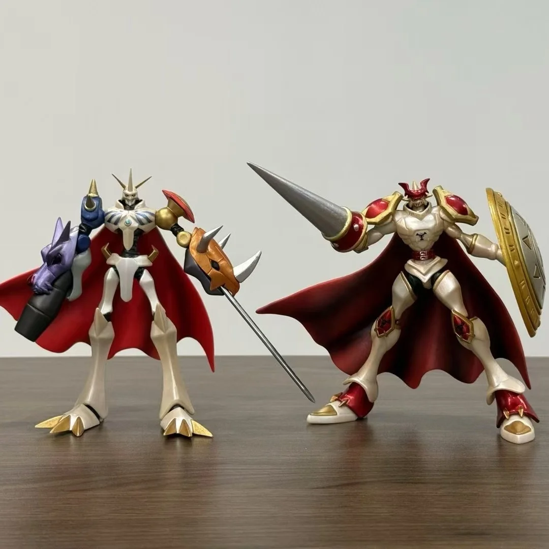 Digimon Adventure Anime Figure Omegamon Dukemon Figures Action Figurine 17cm Model Statue Doll Collection Decoration Toys Gifts