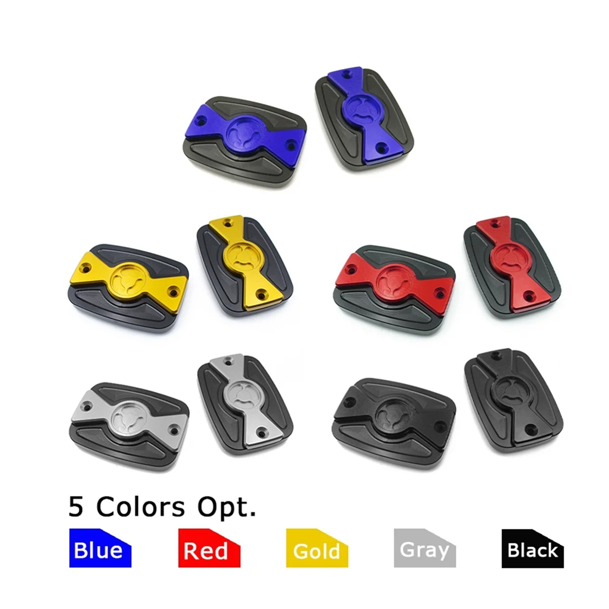 

Pump Cover for BMW C400X 19-20 Motorcycle Brake Fluid Tank Cap Black-A77Q