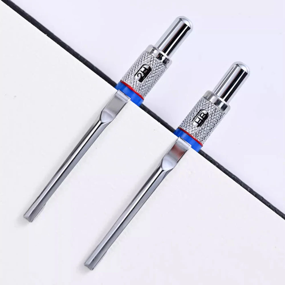 5 teile/satz Kreative 2,0mm Tiefe Loch Metall Holzbearbeitung Mechanische Bleistift Set, Carpenter Kennzeichnung Bleistift Ingenieur Zeichnung Werkzeug – Detail 9