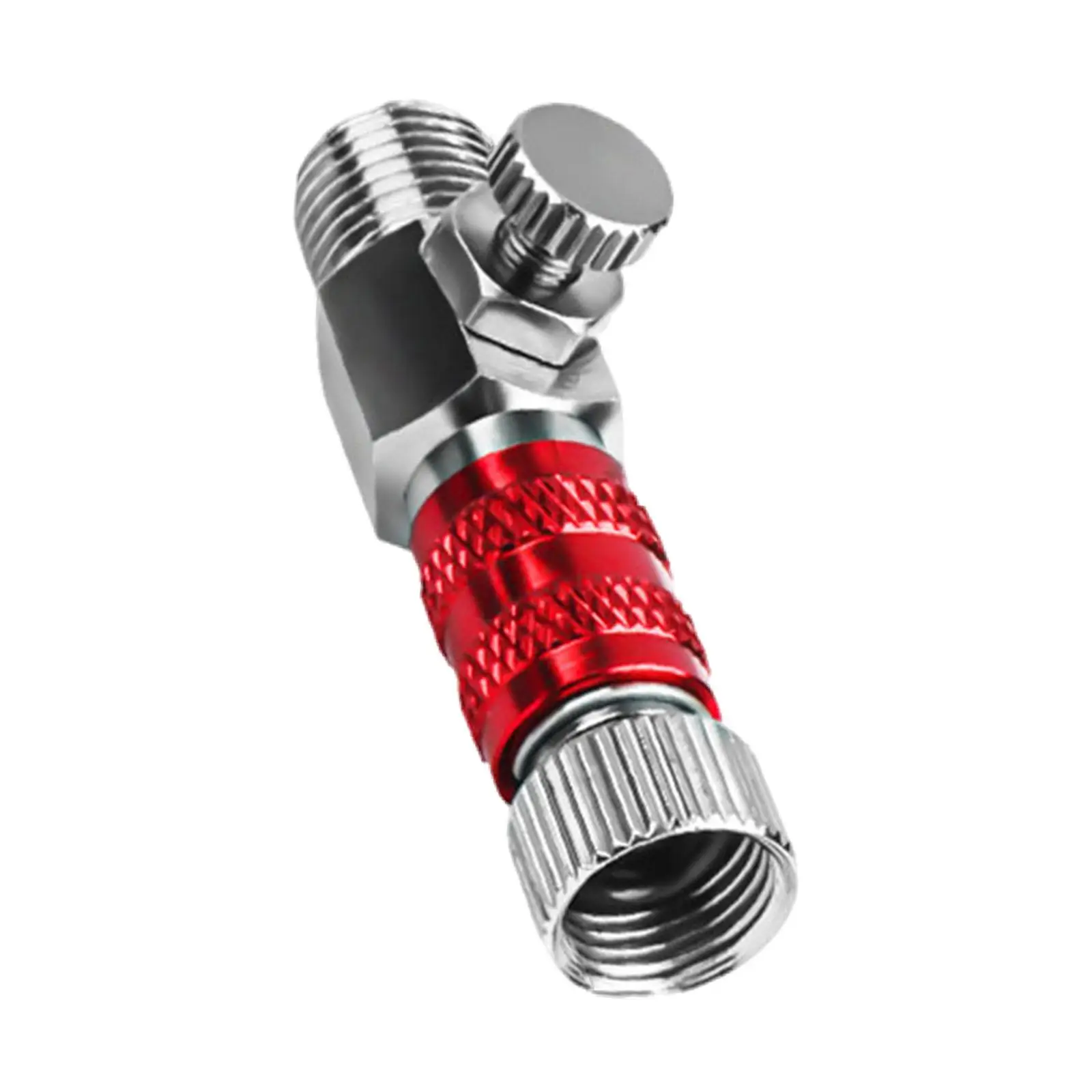 Szybkozłączka do aerografu z gwintem 1/8 cala, metalowa, do wymiany węża aerografu.