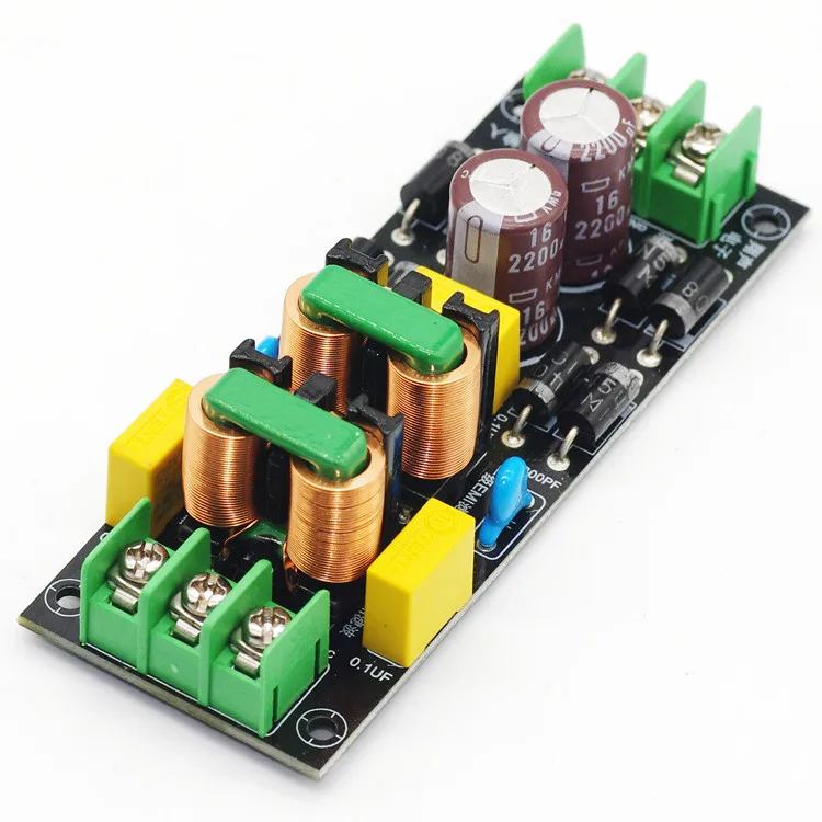 Two Stage Composite EMI DC Filter AC High-frequency Filtering Module Filters DC Components for Power Purification