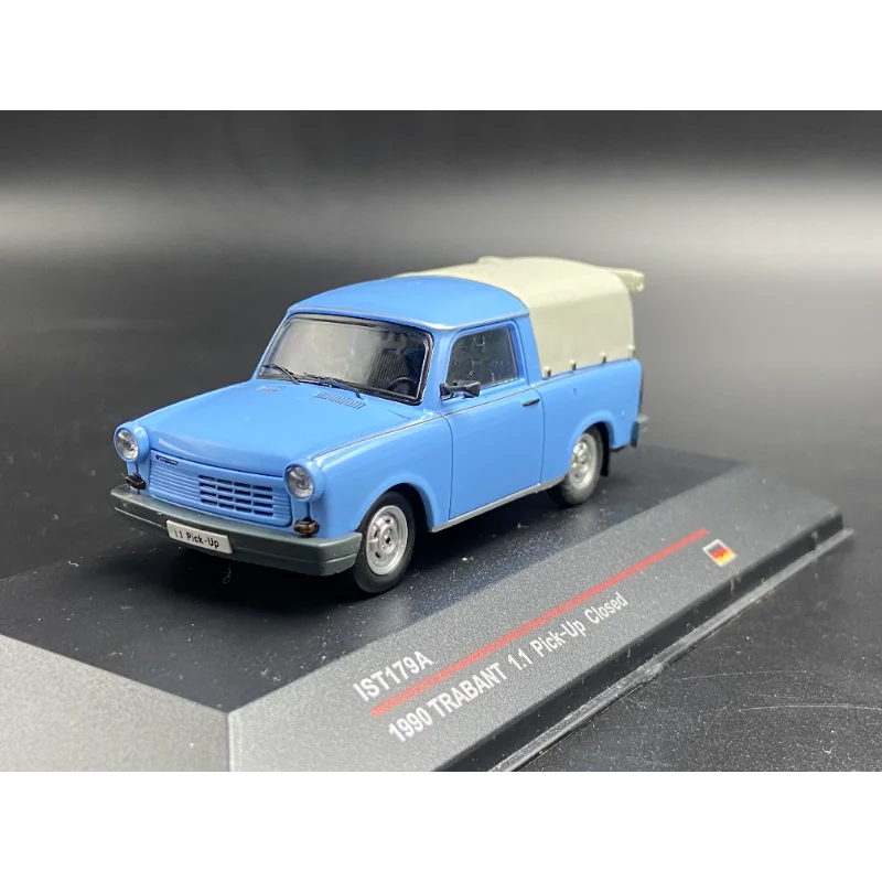 

Литой под давлением IST, масштаб 1/43 TRABANT 1990, пикап, модель автомобиля из сплава, Коллекционная игрушка, подарок, сувенир, украшение для дисплея