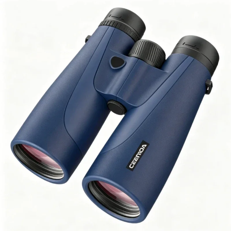 Nouvelles jumelles 12X50 à fort grossissement ED haute définition avec film violet pour l'observation des oiseaux, les voyages et les adultes, télescope professionnel
