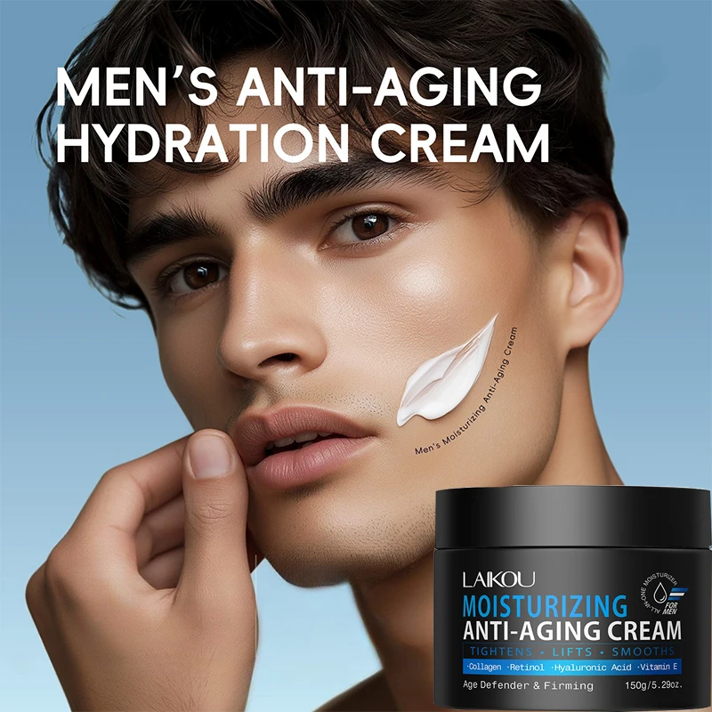 

LAIKOU Men's Care Cream Hydrating Moisturizing Firming Oil Control Anti-aging Fading Wrinkles Daily Skin Care Application Cream
