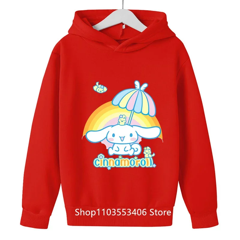 Children's Hoodie Cinnmai Printed Pullover Boys and Girls Fashion Spring and Autumn Sports and Casual Wear