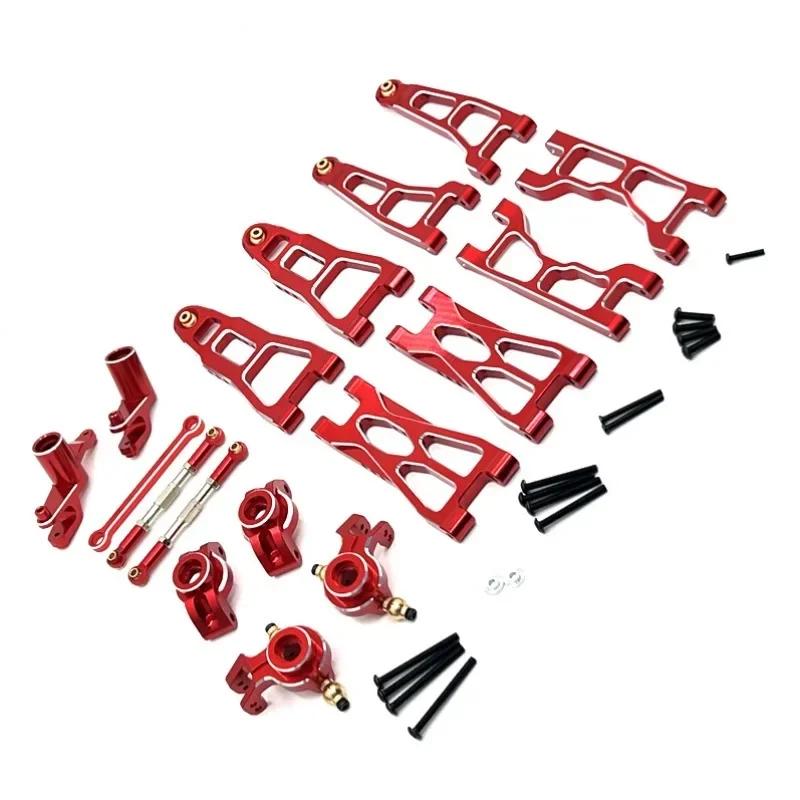 for UD1201 UD1202 PRO Metal Steering Cup Front and Rear Suspension Arm Steering Assembly Kit 1/12 RC Car Upgrade Parts Accessori