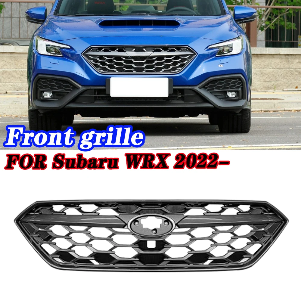 

Applicable To Subaru WRX US Grille US Version Medium Mesh Chrome-plated Front Grille Assembly 2022-