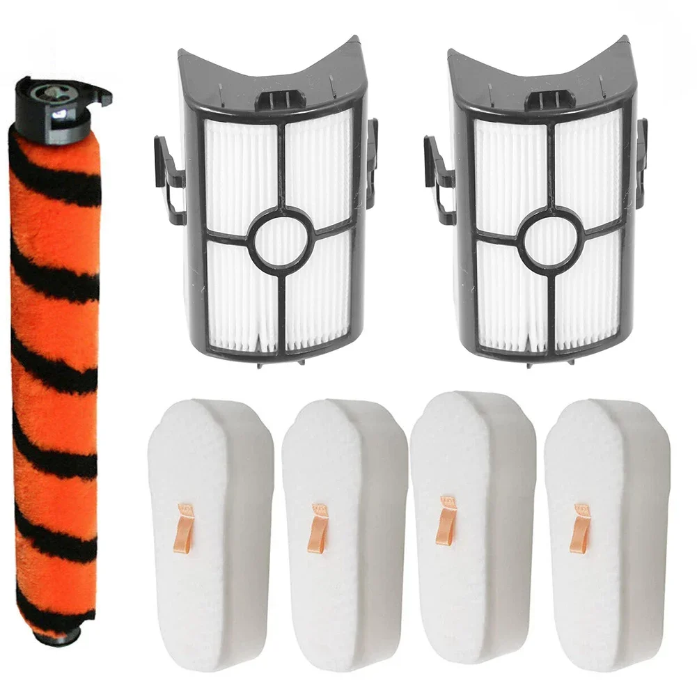 For Shark HZ500 HZ500UK HZ500UKT Vacuum Roller Brush Filter Replacement Kit With Foam Felt Post Motor Filters For Deep Clean