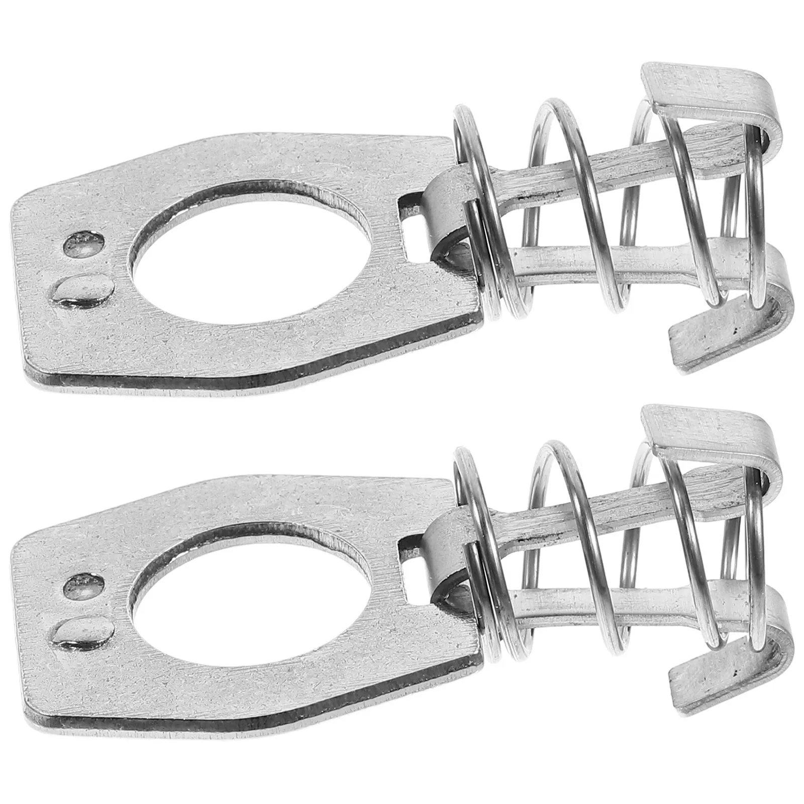 

2 шт. Замок-защелка для двери водонагревателя автодома, нержавеющая сталь, компактный дизайн, фиксатор для двери кемпера, запчасти для автодомов