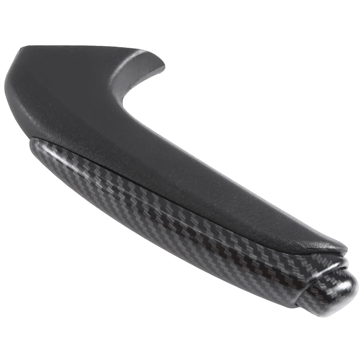 Palanca de freno de mano de carbono para aparcamiento Interior de coche, cubierta de agarre para Honda Civic 2006-2011, 47115-SNA-A82ZA