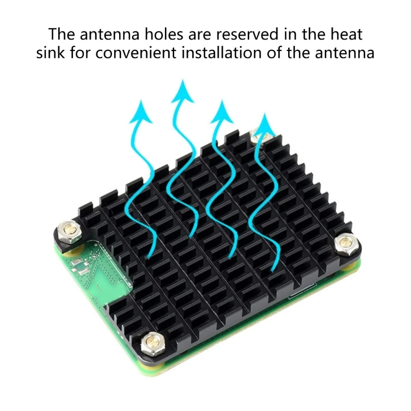 Y1UB Dedicate Aluminum Heatsink for Compute Module 4 Matching with the CM4 on Size And Mounting Holes