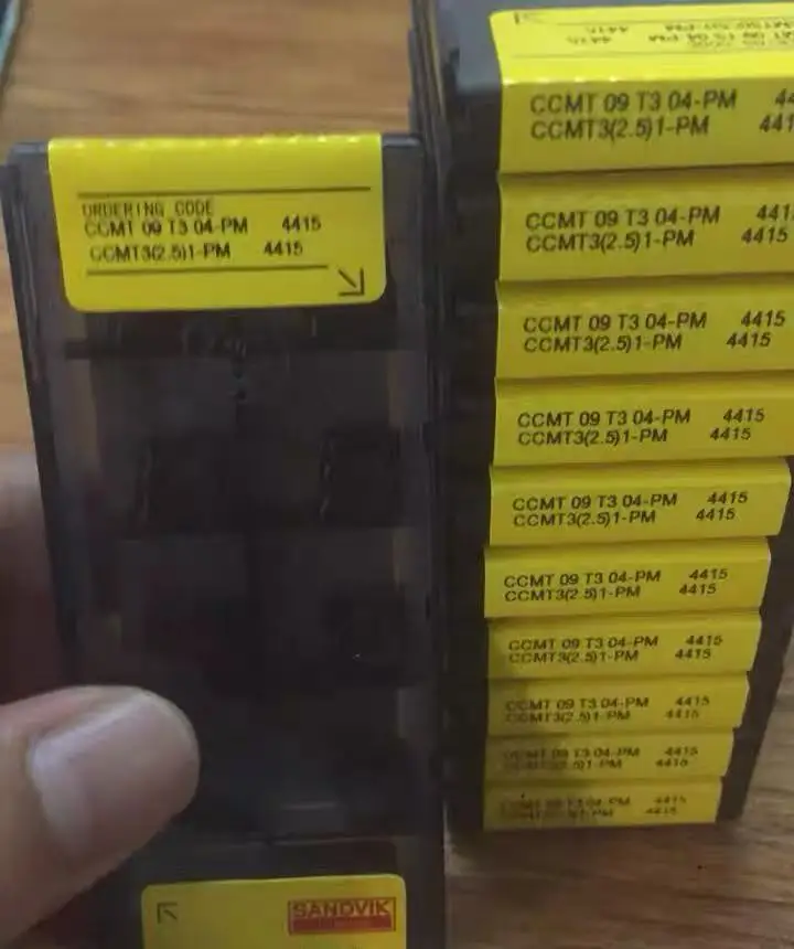 

CCMT09T304-PM 4415 Alloy blade 10 PCS