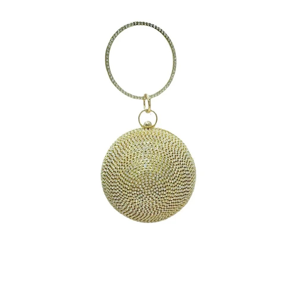 

Женское вечернее платье в стиле ретро, модный банкетный клатч, инкрустированный бриллиантами, через плечо, портативная сумка для ужина Bolsos De Fiesta