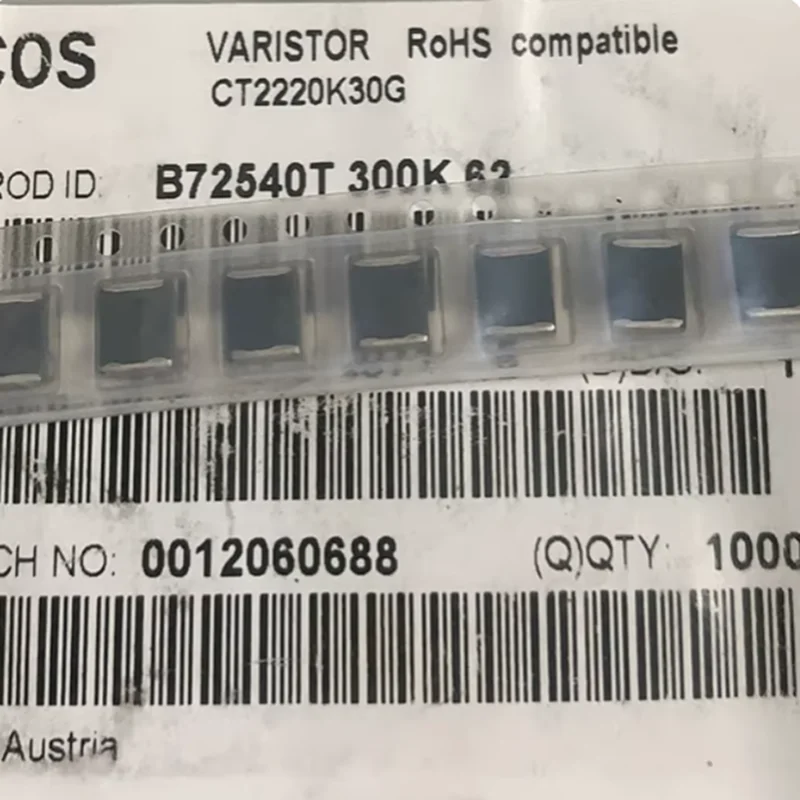 

5-20 шт. CT2220K30G B72540E0300K062 B72540T0300K062 2220 30В 1200А 4000ПФ чип-варистор, новый оригинал
