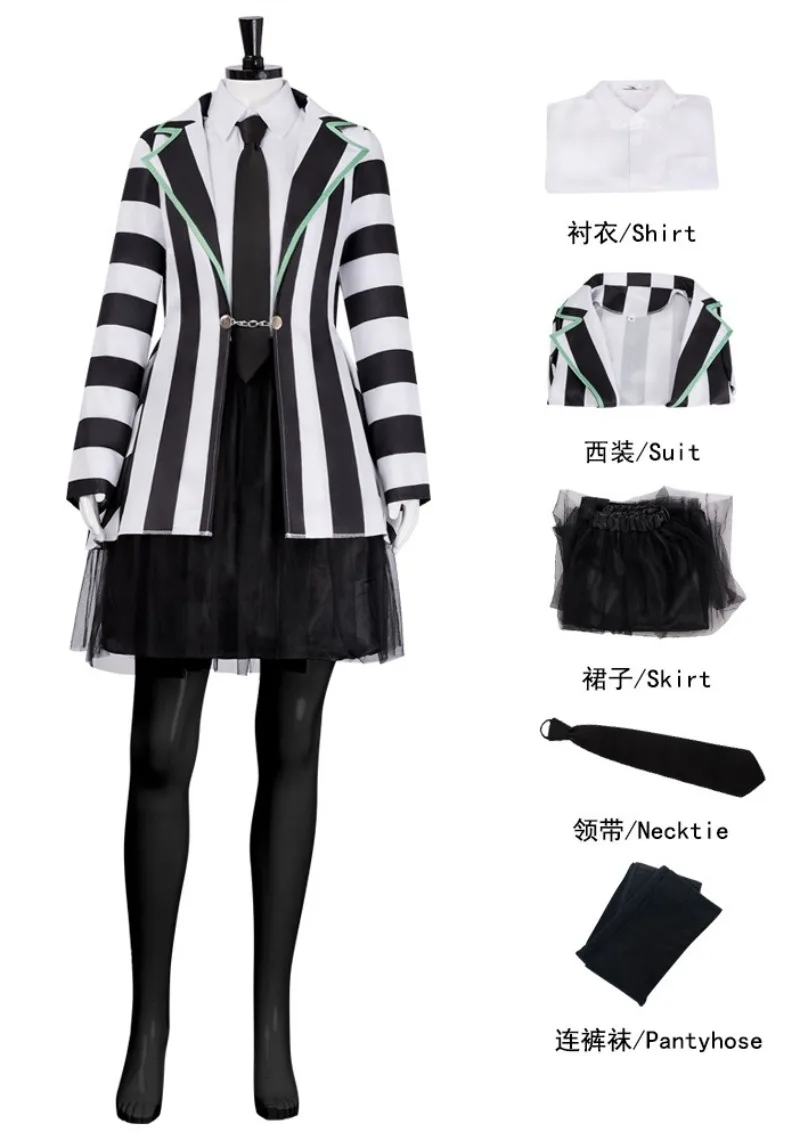 영화 아크마법사 코스프레 의상 마이클 키튼 여성 스타일 할로윈 카니발 파티 아크마법사 맞춤형 의상 여성 및 어린이용