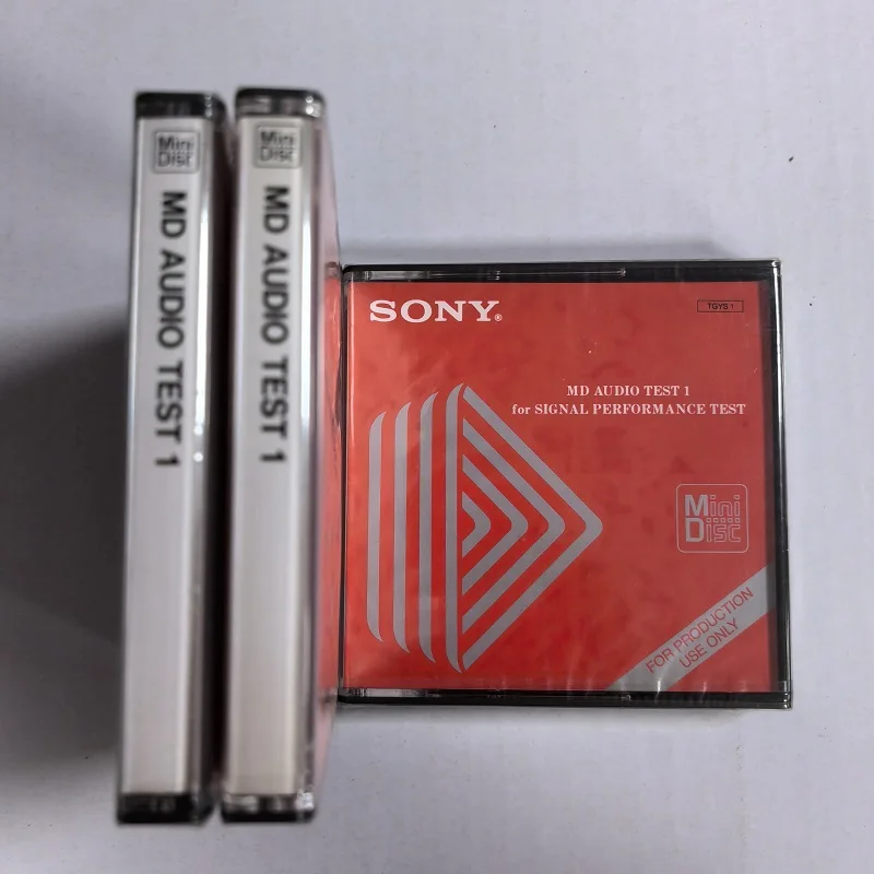 SONY TGYS1 MD AUDIO TEST 1 for SIGNAL PERFORANCE TEST  MINI DISC ，MD audio output test