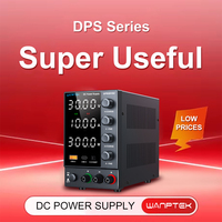 Wanptek Lab Power Supply 30V 60V 120V Workbench Power Supply Voltage Current Encoder Adjustment with USB-A/Type-C Fast Charging