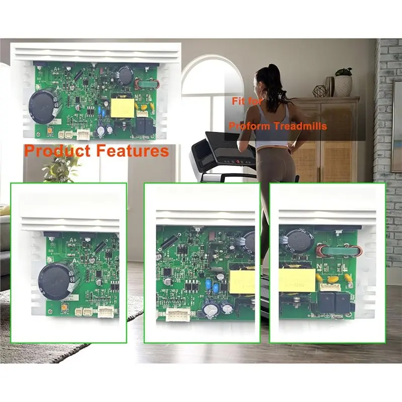 FSTE-MC1648DLS 406077 Treadmill Control Board 110V ZE0824 10 Pins Motherboard Controller For Nordic Track Freemotion Proform