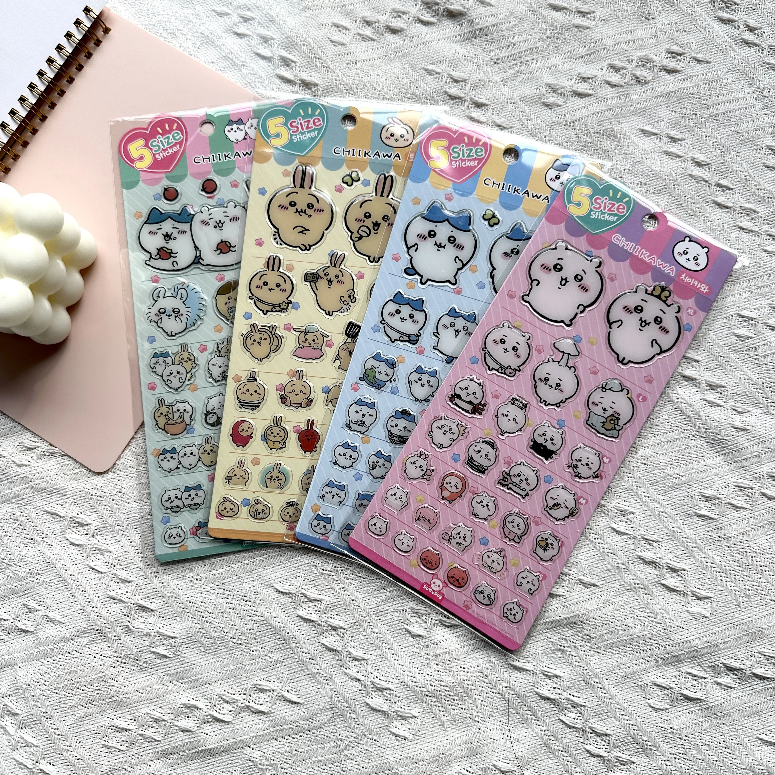 

Chiikawa Usagi Hachiware 3D Resin Stickers Cute Anime Character Laptop & Phone Decor Stickers, Creative Gift