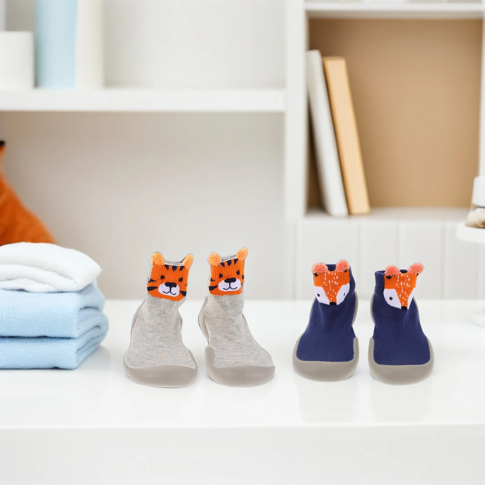 

Baby Toddler Walking Soft Sole Sock Shoes Infant Newborn Anti Slip Indoor Outdoor Lightweight Comfortable for Babies