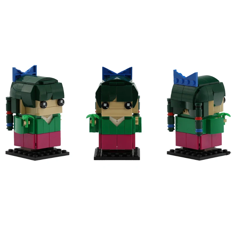 172PCS MOC City Champions Super Car Maomao Apothecary Diaries Brickheadz Model Technology DIY Assembly Building Blocks Gift Home