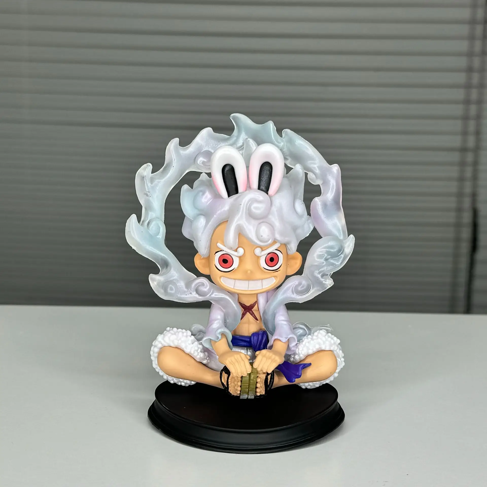 New One Piece Anime Figures Sun God Gear 5 Awakening Form Nika Luffy Figurines Doll Model Car Decoration Kids Toys Fans Gifts