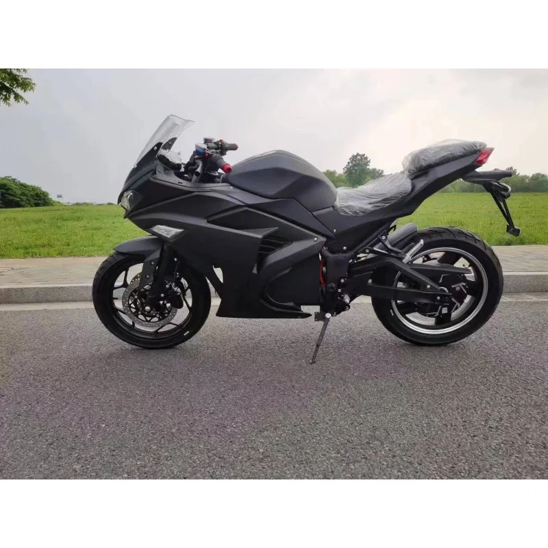 High Speed Street Legal Long Range Dp Heavy Duty Motorcycle 5000w 8000w 10000w Adult Electric Racing Motorcycle