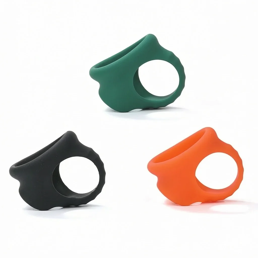 Cock Ring for Men Soft Silicone Chastity Cage Erection Delay Semen Lock Urethral Male Penis Sleeve