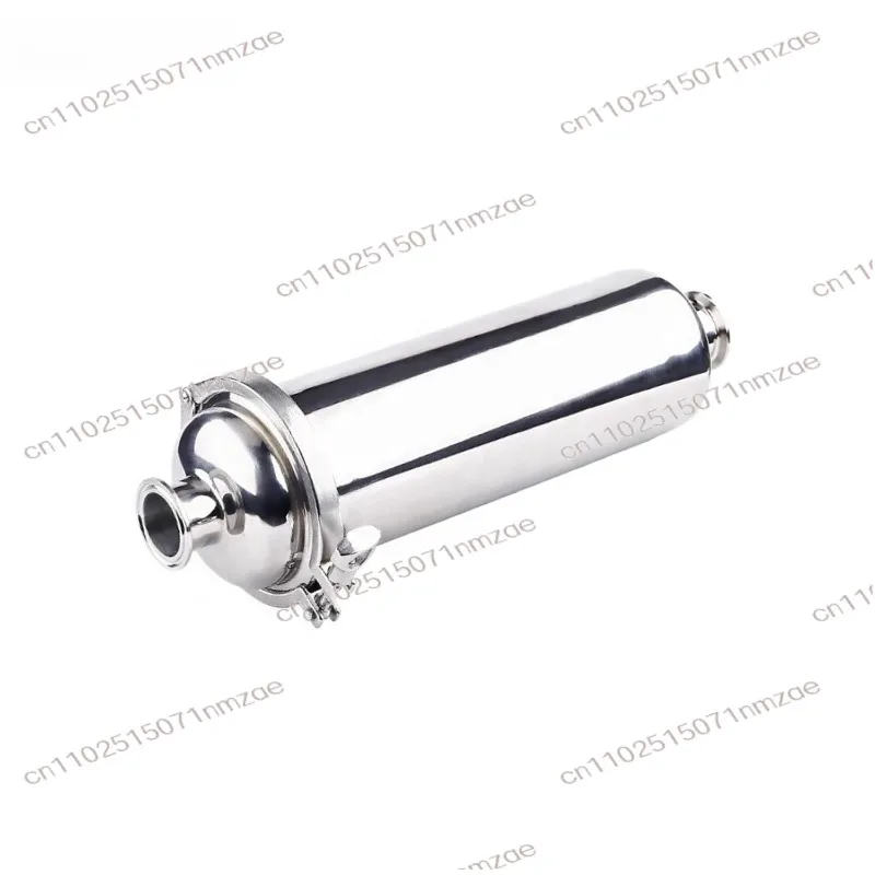 304 Sanitary Stainless Steel Filter - Polished Surface Clamp Connection Filter for Fermentation Tank