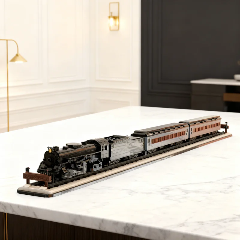 

4847pcs MOC The Polar Express Seasonal Christmas Model Building Blocks Creative Gift DIY Display Decor Adult Premium Kids Desk