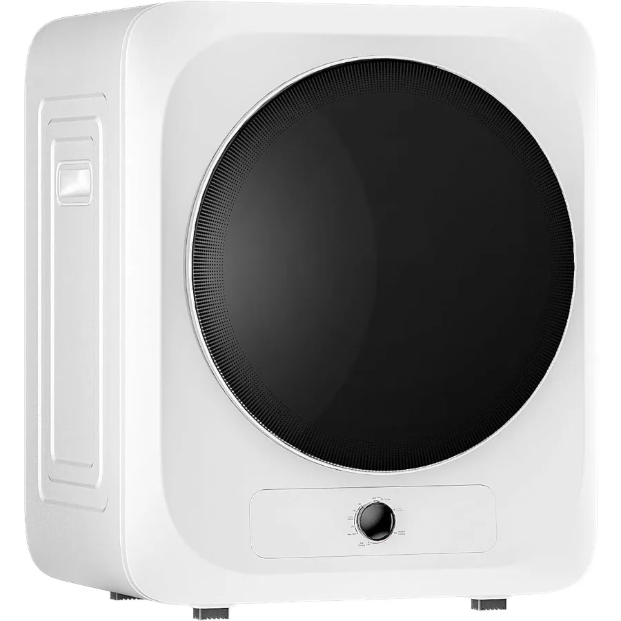 

Портативная сушилка для одежды 110 В электрическая компактная сушилка для белья с ванной из нержавеющей стали для квартир, общежитий, автофургонов, белая